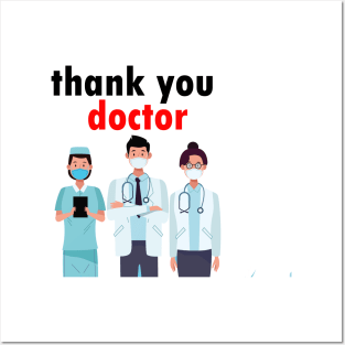 thank you doctor Posters and Art